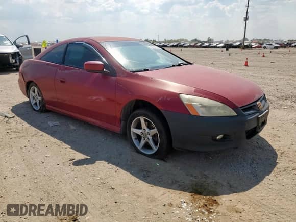 2006 Honda Accord LX с VIN 1HGCM71356A005945, выставлен на аукционе Copart как лот 84965785 с пробегом Не указан миль и Списание • Salvage title. История ставок и продаж доступна на DreamBid. Изображение 4.