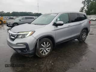 2019 Honda Pilot EX with VIN 5FNYF5H31KB016807, listed as a Copart auction lot 84255825 with 159,796 mi miles and Salvage title. Bid and sale history available at DreamBid. Image 1.