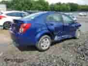 2014 Chevrolet Sonic LS z VIN 1G1JA5SGXE4197020, wystawiony jako Copart lot #61730585 z przebiegiem Nie podano mil oraz Szkoda całkowita • Salvage title. Historia ofert i sprzedaży dostępna na DreamBid. Obrazek 3.