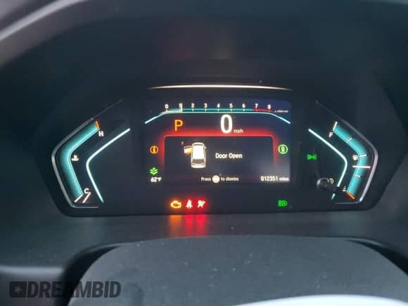 2023 Honda Odyssey EX-L с VIN 5FNRL6H69PB031219, выставлен на аукционе Copart как лот 76495513 с пробегом 12 351 миль миль и Списание • Salvage title. История ставок и продаж доступна на DreamBid. Изображение 9.