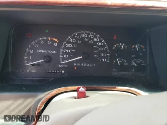 2000 Cadillac Escalade z VIN 1GYEK13R1YR123601, wystawiony jako Copart lot #48589225 z przebiegiem 258 998 mil mil oraz Szkoda całkowita • Salvage title. Historia ofert i sprzedaży dostępna na DreamBid. Obrazek 9.