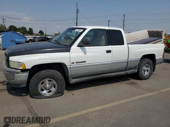 1999 Dodge 1500 with VIN 3B7HF12Z7XG129717, listed as a Copart auction lot 61296804 with Not provided miles and Salvage title. Bid and sale history available at DreamBid. Image 1.