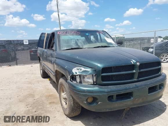 1999 Dodge 1500 with VIN 3B7HC13Y4XG237369, listed as a IAAI auction lot 42611735 with 217,132 mi miles and . Bid and sale history available at DreamBid. Image 1.