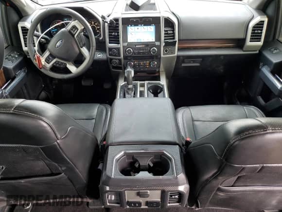 2017 Ford F-150 XL with VIN 1FTEW1EF3HKC27674, listed as a Copart auction lot 81632345 with 84,801 mi miles and Salvage title. Bid and sale history available at DreamBid. Image 8.