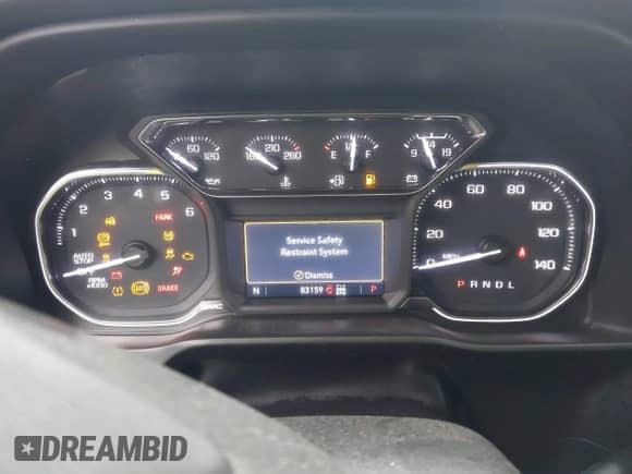 2020 GMC Sierra 1500 Elevation with VIN 1GTR9CED2LZ245375, listed as a IAAI auction lot 43382440 with 83,159 mi miles and . Bid and sale history available at DreamBid. Image 17.
