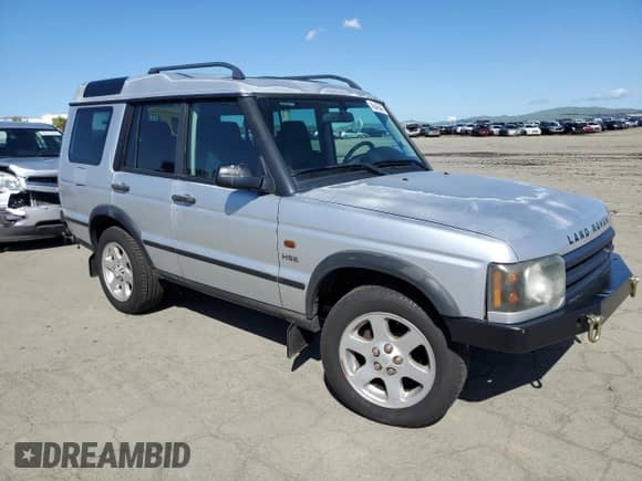 2003 Land Rover Discovery with VIN SALTP164X3A803222, listed as a Copart auction lot 49445645 with Not provided miles and Salvage title. Bid and sale history available at DreamBid. Image 4.