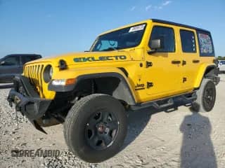 2021 Jeep Wrangler Unlimited Sport Altitude с VIN 1C4HJXDN2MW720806, выставлен на аукционе Copart как лот 89556735 с пробегом 30 793 миль миль и Списание • Salvage title. История ставок и продаж доступна на DreamBid. Изображение 1.