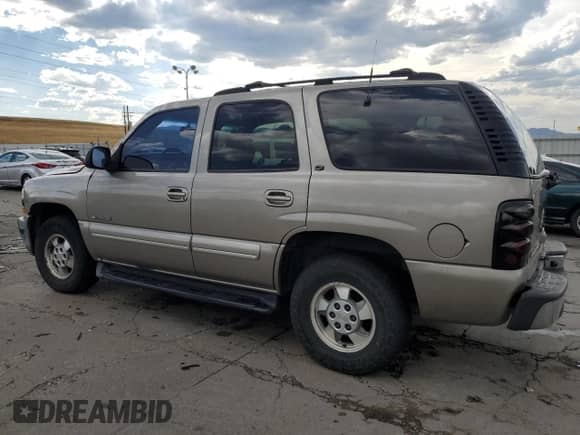 2001 Chevrolet Tahoe LT with VIN 1GNEK13T71J161105, listed as a Copart auction lot 68184505 with 160,785 mi miles and Salvage title. Bid and sale history available at DreamBid. Image 2.