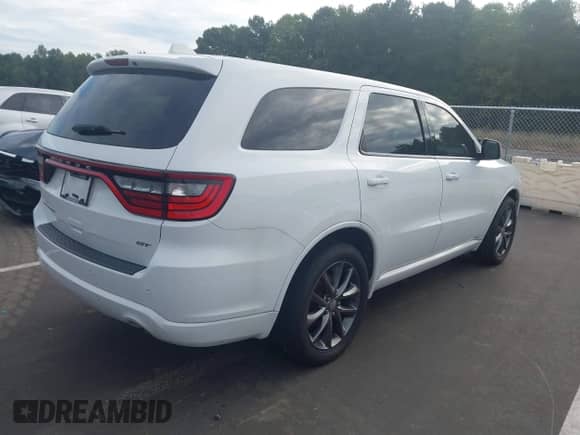 2018 Dodge Durango GT with VIN 1C4RDHDGXJC461398, listed as a IAAI auction lot 43234179 with 162,740 mi miles and . Bid and sale history available at DreamBid. Image 4.