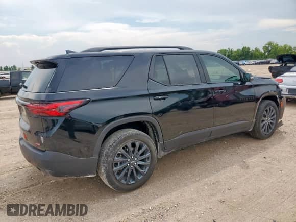 2023 Chevrolet Traverse RS z VIN 1GNERJKW9PJ337233, wystawiony jako Copart lot #70190105 z przebiegiem 27 884 mil mil oraz Szkoda całkowita • Salvage title. Historia ofert i sprzedaży dostępna na DreamBid. Obrazek 3.