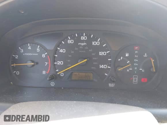 1998 Honda Accord EX z VIN 1HGCG1652WA067382, wystawiony jako IAAI lot #43242986 z przebiegiem 200 559 mil mil oraz . Historia ofert i sprzedaży dostępna na DreamBid. Obrazek 7.