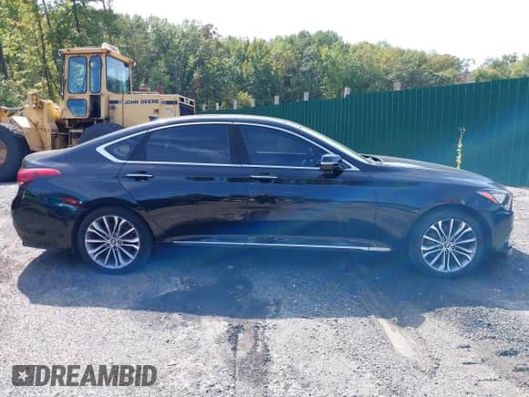 2015 Hyundai Genesis 3.8L with VIN KMHGN4JEXFU081264, listed as a IAAI auction lot 43384651 with 117,276 mi miles and . Bid and sale history available at DreamBid. Image 14.