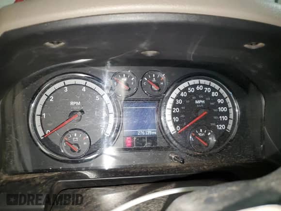 2011 Ram 1500 SLT with VIN 1D7RV1GT1BS518601, listed as a Copart auction lot 66266325 with 276,139 mi miles and Salvage title. Bid and sale history available at DreamBid. Image 9.