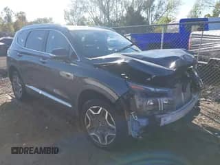 2022 Hyundai Santa Fe Limited with VIN 5NMS4DAL2NH423201, listed as a IAAI auction lot 43352632 with 40,813 mi miles and . Bid and sale history available at DreamBid. Image 1.