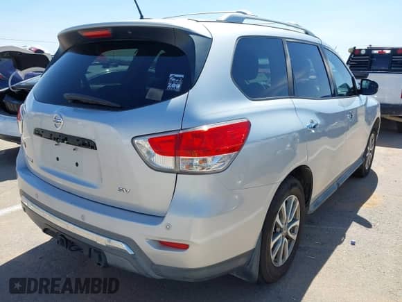 2013 Nissan Pathfinder SV с VIN 5N1AR2MN5DC618264, выставлен на аукционе IAAI как лот 42906573 с пробегом 151 137 миль миль и . История ставок и продаж доступна на DreamBid. Изображение 4.