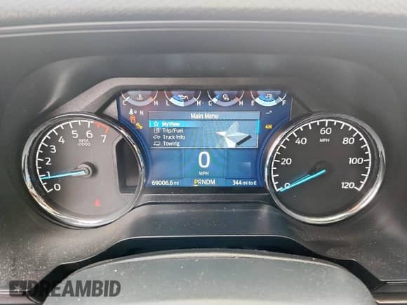 2023 Ford F-150 XL with VIN 1FTEW1E83PFB44870, listed as a Copart auction lot 67404595 with 69,006 mi miles and Salvage title. Bid and sale history available at DreamBid. Image 9.