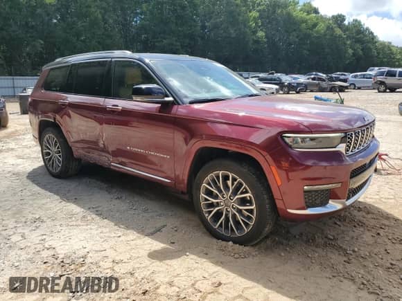2023 Jeep Grand Cherokee Summit Reserve с VIN 1C4RJKETXP8725636, выставлен на аукционе Copart как лот 64760265 с пробегом 23 306 миль миль и Списание • Salvage title. История ставок и продаж доступна на DreamBid. Изображение 4.
