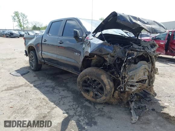2023 Chevrolet Silverado 1500 RST with VIN 2GCUDEEDXP1151506, listed as a IAAI auction lot 42046652 with Not provided miles and . Bid and sale history available at DreamBid. Image 1.
