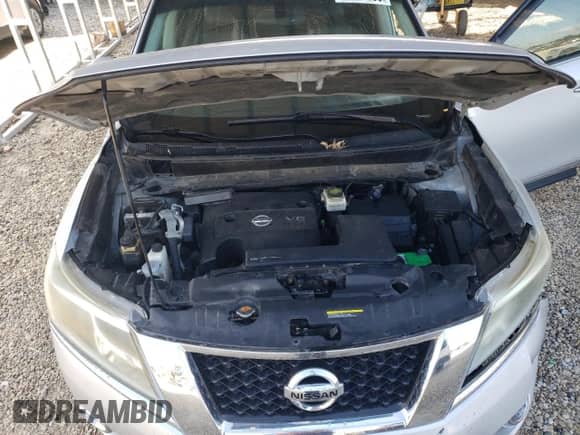 2013 Nissan Pathfinder SL with VIN 5N1AR2MM5DC624105, listed as a Copart auction lot 64543995 with 190,069 mi miles and Salvage title. Bid and sale history available at DreamBid. Image 12.