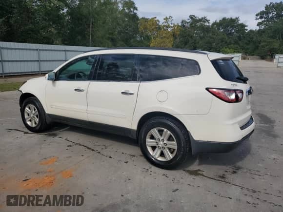 2014 Chevrolet Traverse LT с VIN 1GNKRGKD2EJ319951, выставлен на аукционе Copart как лот 84435595 с пробегом 123 719 миль миль и Списание • Salvage title. История ставок и продаж доступна на DreamBid. Изображение 2.