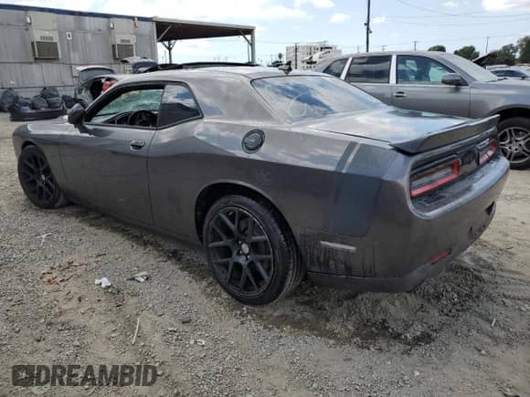 2015 Dodge Challenger R/T Scat Pack с VIN 2C3CDZFJXFH710022, выставлен на аукционе Copart как лот 80163275 с пробегом 76 772 миль миль и Списание • Salvage title. История ставок и продаж доступна на DreamBid. Изображение 2.