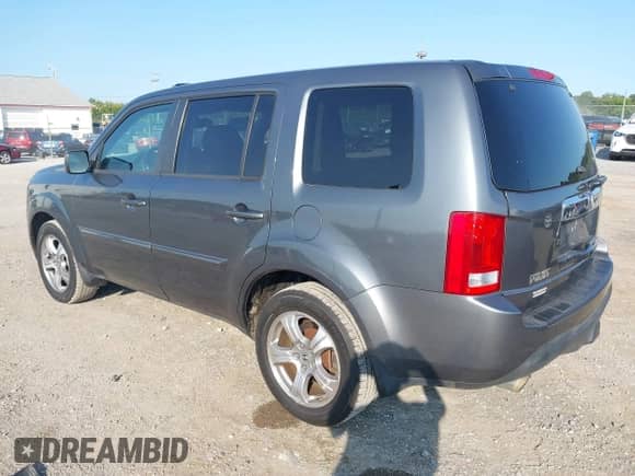 2013 Honda Pilot EX-L with VIN 5FNYF4H5XDB037198, listed as a IAAI auction lot 43182681 with 93,732 mi miles and . Bid and sale history available at DreamBid. Image 3.