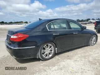 2012 Hyundai Genesis 3.8L с VIN KMHGC4DD8CU200918, выставлен на аукционе Copart как лот 84780635 с пробегом 117 069 миль миль и На запчасти • Non repairable. История ставок и продаж доступна на DreamBid. Изображение 3.