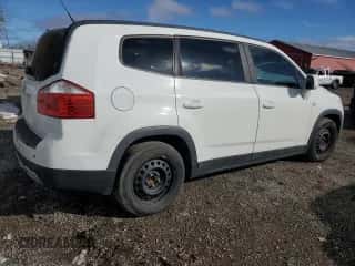2012 Chevrolet Orlando 1LT with VIN KL77P2EM3CK586541, listed as a Copart auction lot 49203245 with 121,436 mi miles and Clean title. Bid and sale history available at DreamBid. Image 3.