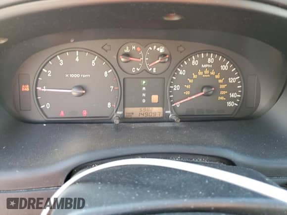 2004 Hyundai Sonata with VIN KMHWF25H14A988842, listed as a Copart auction lot 48551335 with 149,097 mi miles and Salvage title. Bid and sale history available at DreamBid. Image 9.