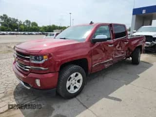 2018 Chevrolet Silverado 1500 LTZ z VIN 3GCUKSEC5JG479152, wystawiony jako Copart lot #66409525 z przebiegiem 81 271 mil mil oraz Czysty tytuł • Clean title. Historia ofert i sprzedaży dostępna na DreamBid. Obrazek 1.