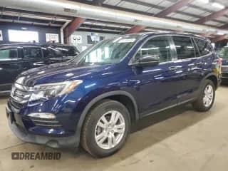 2016 Honda Pilot LX с VIN 5FNYF6H19GB110445, выставлен на аукционе Copart как лот 84265045 с пробегом 156 601 миль миль и Чистый • Clean title. История ставок и продаж доступна на DreamBid. Изображение 1.