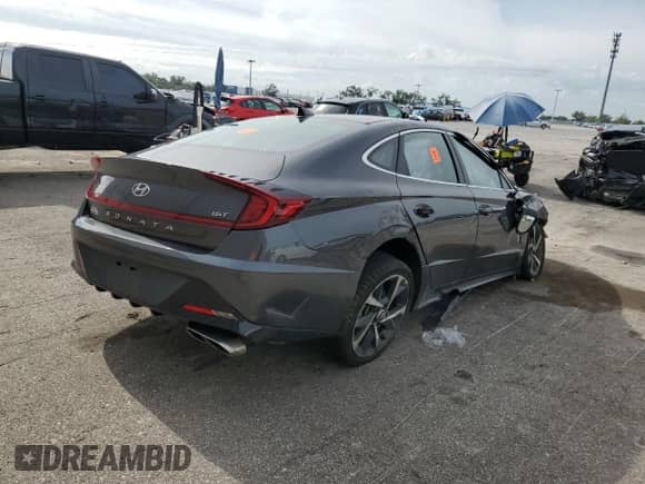 2021 Hyundai Sonata SEL Plus с VIN 5NPEJ4J25MH118676, выставлен на аукционе Copart как лот 80958425 с пробегом 59 173 миль миль и На запчасти • Non repairable. История ставок и продаж доступна на DreamBid. Изображение 3.