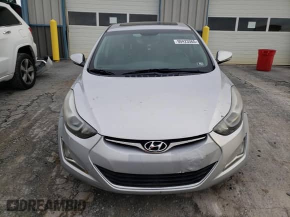 2014 Hyundai Elantra SE with VIN KMHDH4AE4EU034532, listed as a Copart auction lot 90423565 with 121,421 mi miles and Clean title. Bid and sale history available at DreamBid. Image 5.