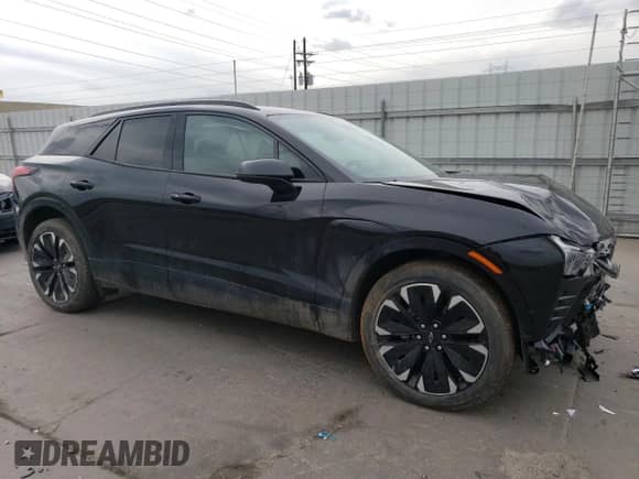 2024 Chevrolet Blazer EV eAWD RS z VIN 3GNKDCRJXRS253124, wystawiony jako Copart lot #51500175 z przebiegiem 409 mil mil oraz Czysty tytuł • Clean title. Historia ofert i sprzedaży dostępna na DreamBid. Obrazek 4.