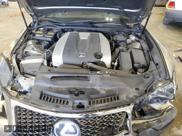 2017 Lexus RC 300 with VIN JTHSM5BC1H5002872, listed as a Copart auction lot 50179585 with 114,313 mi miles and Non repairable. Bid and sale history available at DreamBid. Image 12.