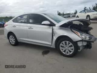 2022 Hyundai Accent SE z VIN 3KPC24A69NE179445, wystawiony jako Copart lot #84881285 z przebiegiem 38 778 mil mil oraz Nie do naprawy • Non repairable. Historia ofert i sprzedaży dostępna na DreamBid. Obrazek 4.