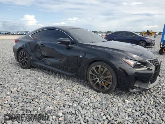 2015 Lexus RC F with VIN JTHHP5BCXF5001704, listed as a Copart auction lot 70273935 with 85,731 mi miles and Salvage title. Bid and sale history available at DreamBid. Image 4.