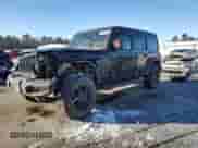 2023 Jeep Wrangler Willys with VIN 1C4HJXDG1PW527567, listed as a Copart auction lot 42218255 with 43,273 mi miles and Salvage title. Bid and sale history available at DreamBid. Image 1.