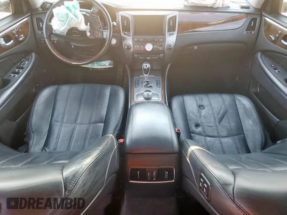 2012 Hyundai Equus Ultimate with VIN KMHGH4JH1CU045332, listed as a Copart auction lot 71122015 with Not provided miles and Salvage title. Bid and sale history available at DreamBid. Image 8.