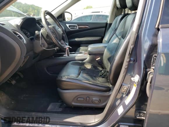 2014 Nissan Pathfinder S with VIN 5N1AR2MN0EC615614, listed as a Copart auction lot 80532005 with 132,601 mi miles and Salvage title. Bid and sale history available at DreamBid. Image 7.