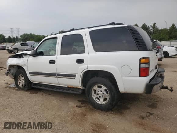 2005 Chevrolet Tahoe LS с VIN 1GNEK13TX5J202929, выставлен на аукционе Copart как лот 58724305 с пробегом Не указан миль и Списание • Salvage title. История ставок и продаж доступна на DreamBid. Изображение 2.