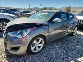 2014 Hyundai Veloster with VIN KMHTC6AD2EU208305, listed as a Copart auction lot 81756115 with Not provided miles and Salvage title. Bid and sale history available at DreamBid. Image 1.