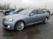 2014 Hyundai Equus Ultimate z VIN KMHGH4JH4EU083267, wystawiony jako Copart lot #45590805 z przebiegiem 80 733 mil mil oraz Czysty tytuł • Clean title. Historia ofert i sprzedaży dostępna na DreamBid. Obrazek 1.