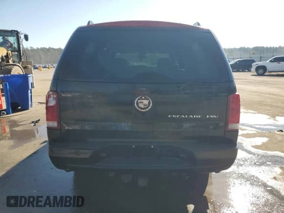 2004 Cadillac Escalade ESV with VIN 3GYFK66NX4G205816, listed as a Copart auction lot 42034485 with 332,409 mi miles and Salvage title. Bid and sale history available at DreamBid. Image 6.