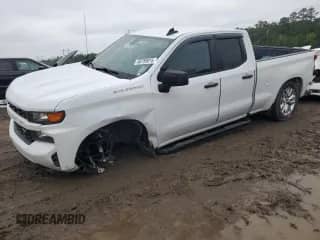 2019 Chevrolet Silverado 1500 Custom с VIN 1GCRWBEF8KZ337450, выставлен на аукционе Copart как лот 50759915 с пробегом 81 981 миль миль и Списание • Salvage title. История ставок и продаж доступна на DreamBid. Изображение 1.