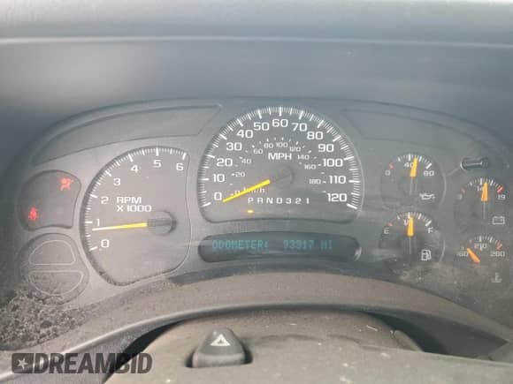 2006 Chevrolet Silverado 1500 LS with VIN 1GCEC19V56E222806, listed as a Copart auction lot 87828765 with 93,317 mi miles and Salvage title. Bid and sale history available at DreamBid. Image 9.