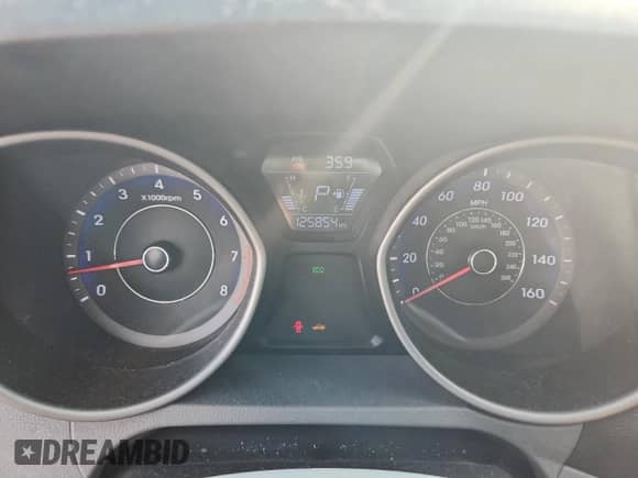 2014 Hyundai Elantra Limited z VIN KMHDH4AE7EU104766, wystawiony jako Copart lot #83985755 z przebiegiem 125 854 mil mil oraz Szkoda całkowita • Salvage title. Historia ofert i sprzedaży dostępna na DreamBid. Obrazek 9.