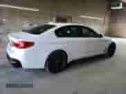 2020 BMW 5 Series 540i with VIN WBAJS1C05LWW64695, listed as a Copart auction lot 67607015 with 58,647 mi miles and Salvage title. Bid and sale history available at DreamBid. Image 3.