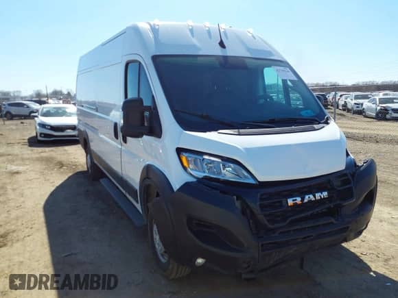 2023 Ram ProMaster Cargo с VIN 3C6MRVJG6PE512967, выставлен на аукционе IAAI как лот 41728126 с пробегом 102 133 миль миль и . История ставок и продаж доступна на DreamBid. Изображение 1.