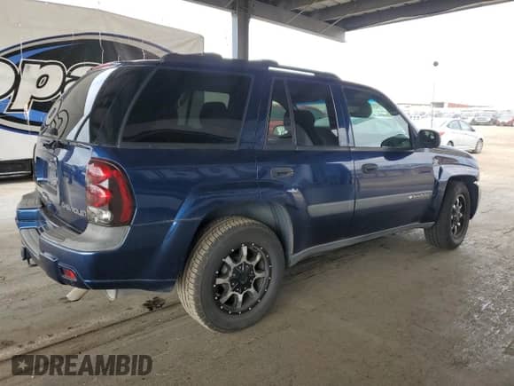 2003 Chevrolet TrailBlazer LS with VIN 1GNDS13S832369560, listed as a Copart auction lot 82181575 with 225,314 mi miles and Salvage title. Bid and sale history available at DreamBid. Image 3.